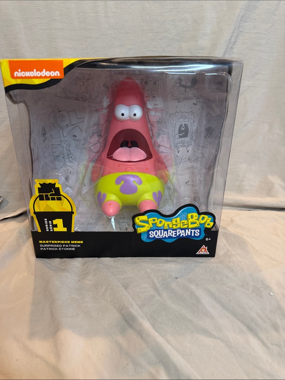 Spongebob Squarepants Nickelodeon Masterpiece Meme Series 1 Surprised Patrick